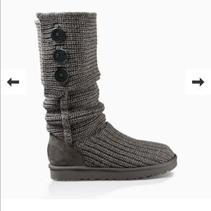 UGG Women’s Gray Classic Cardy